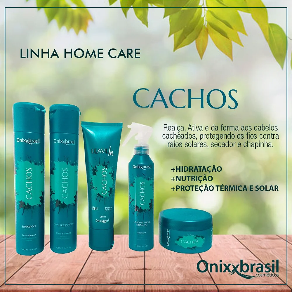 Kit Nutrição Cachos Completo