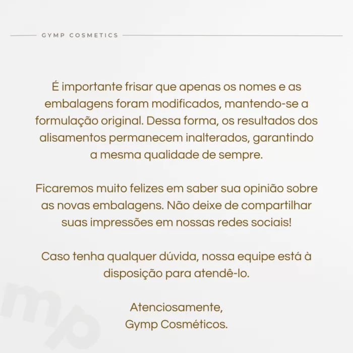 Gloss Progressiva AfroPlastia Profissional 1lt Liso Perfeito Gymp - Image 4