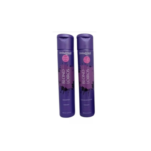 Kit Platinum Blond Shampoo e Condicionador OnixxBrasil