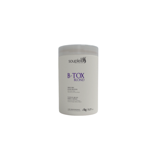 Mask Antifrizz Gold Blond 1kg Soupleliss Profissional