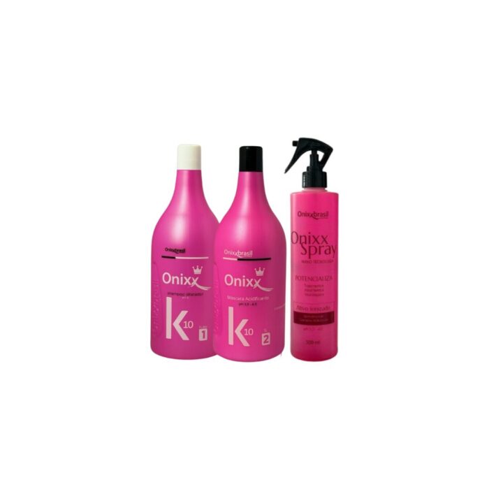 Kit Onixx K10 OnixxBrasil + Spray Nano Tecnologia 500ml Rosa