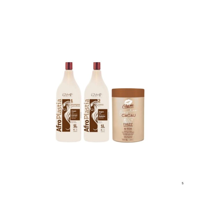 Kit Progressiva Afroplastia Gymp + B-tox Cacau Use Me