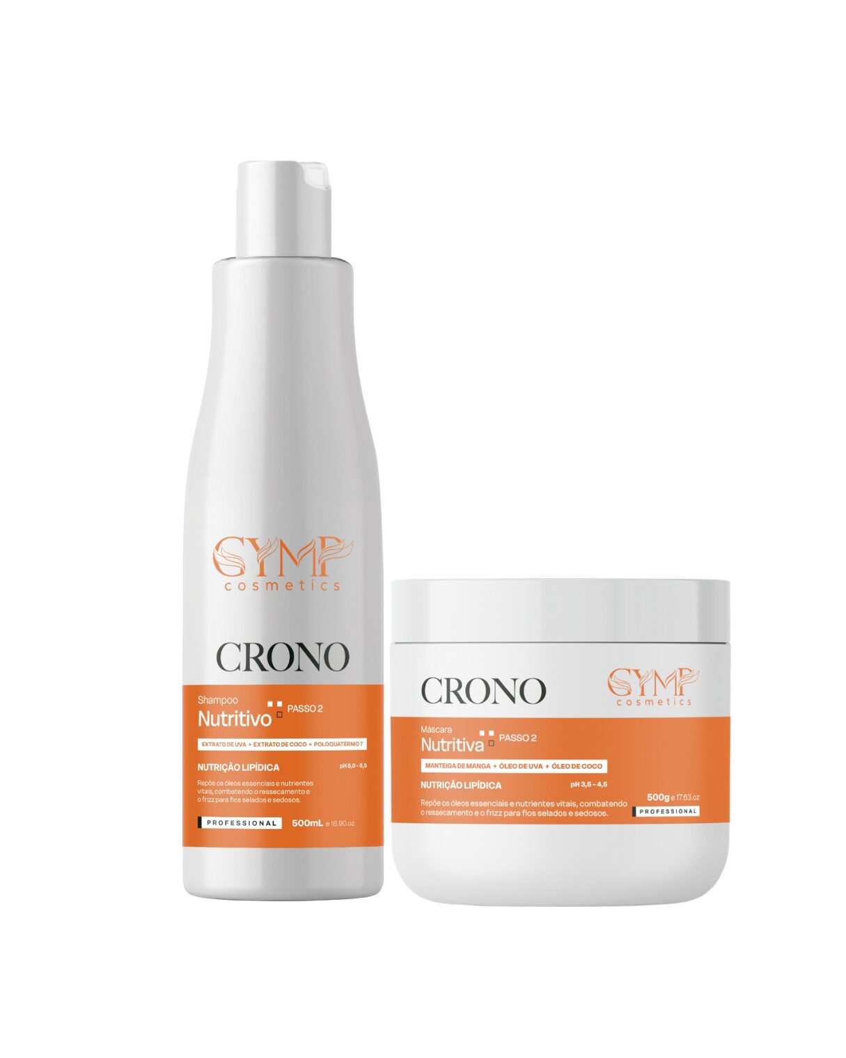Kit Home Care Nutrição 500ml Gymp Cosméticos